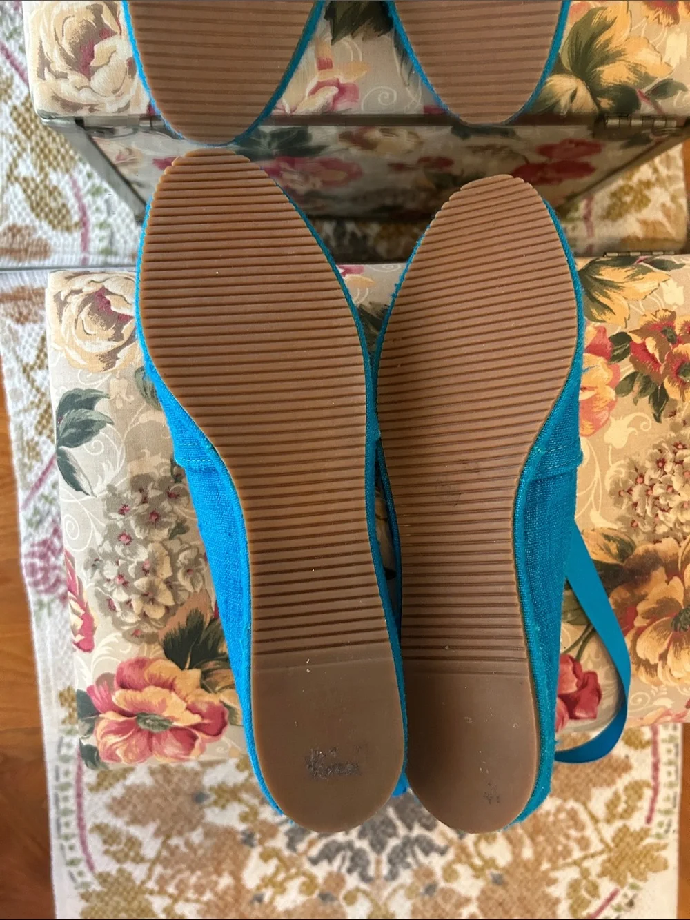 Diane Von Fustenberg Ribbon Espadrille Flats